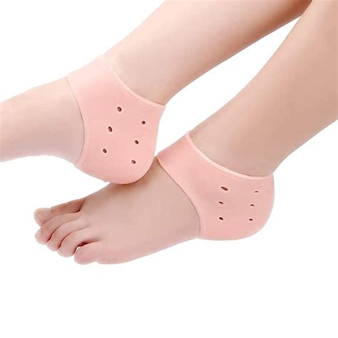 silicone heel socks